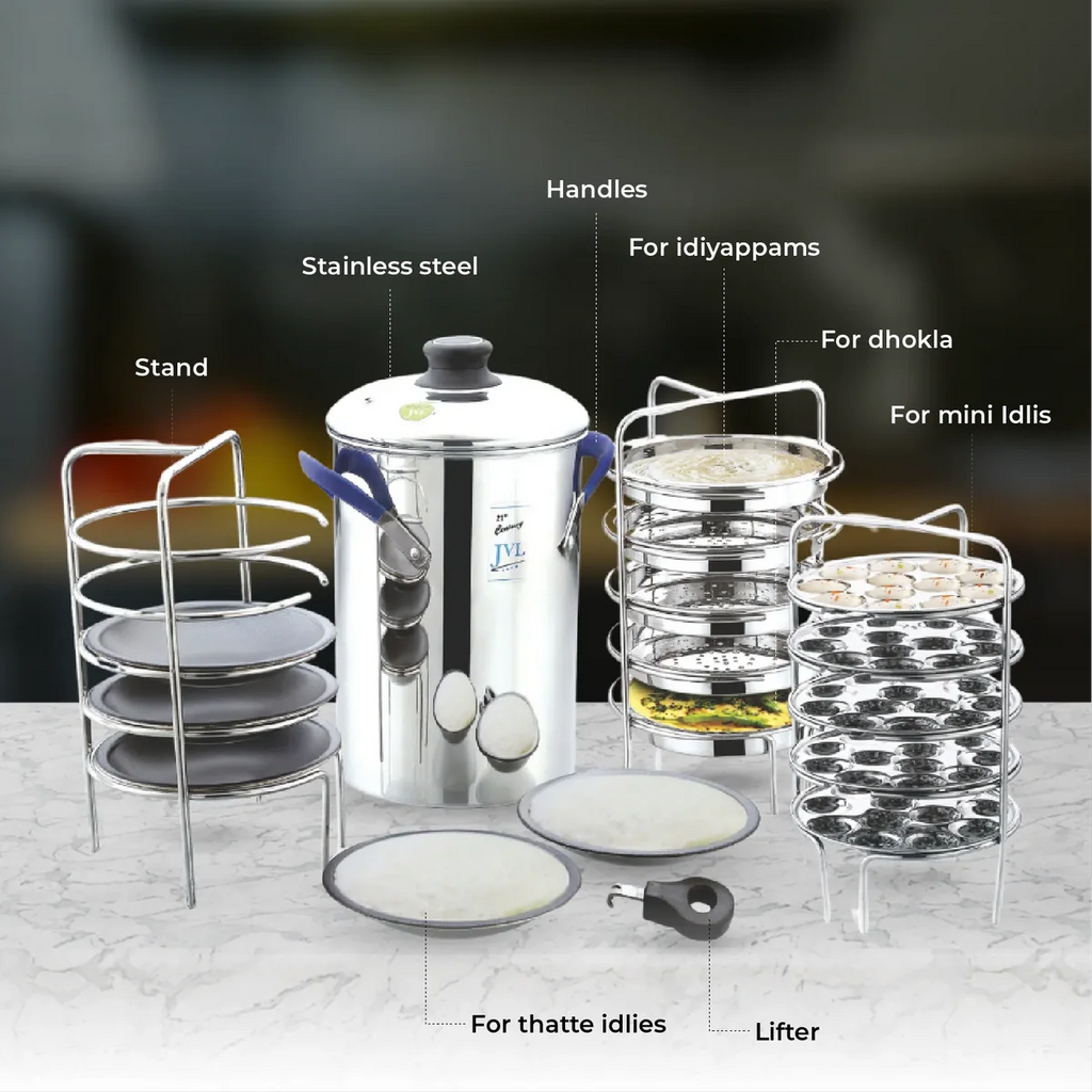JVL - Compact Thattu Idli Maker