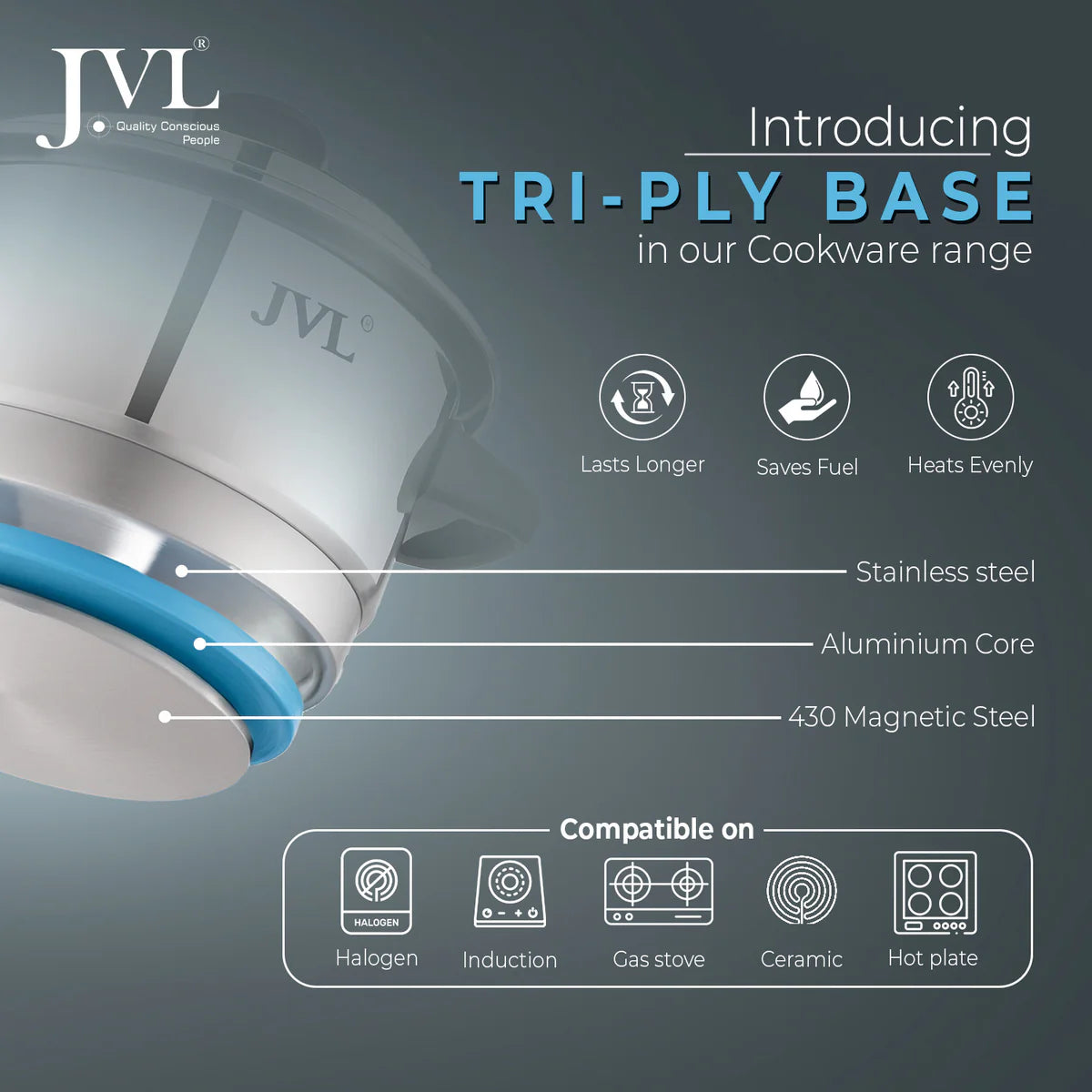 JVL - Compact Thattu Idli Maker