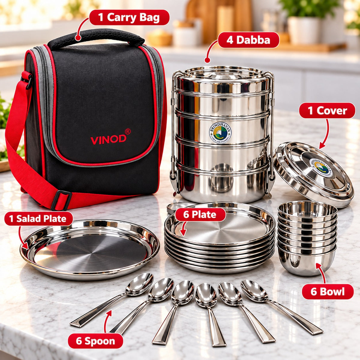Travelling Lunch Set