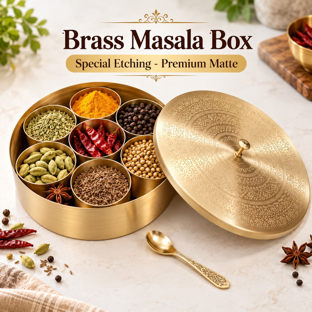 Brass Spice Box