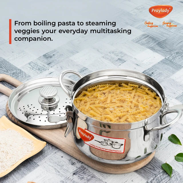 Belly Rice Strainer Pot