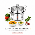 Baby Wonder Pot: 3-in-1 Mini Pot
