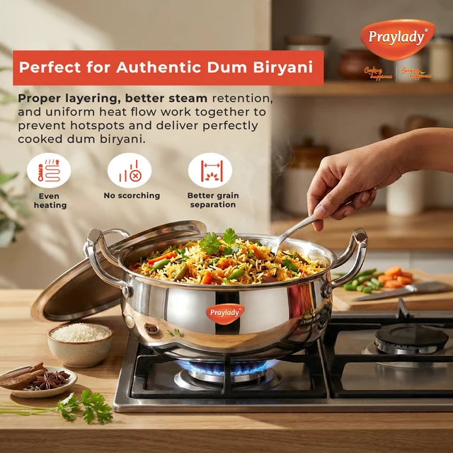 Triply Biriyani Handi - Buy 1 Get 1 FREE