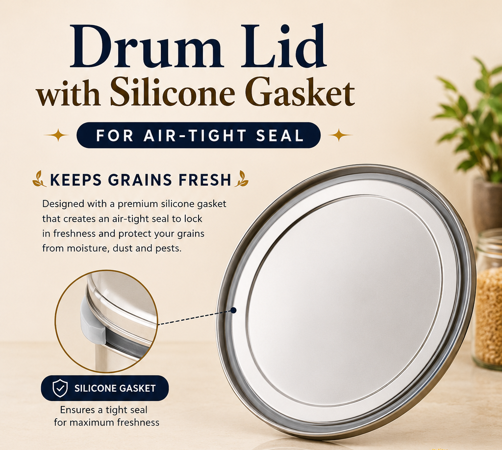 SS Air-Tight Storage Drum