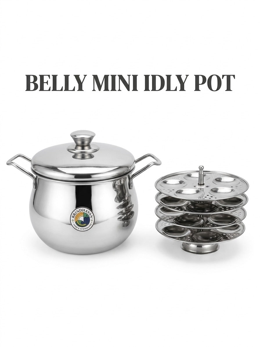Belly mini idly pot