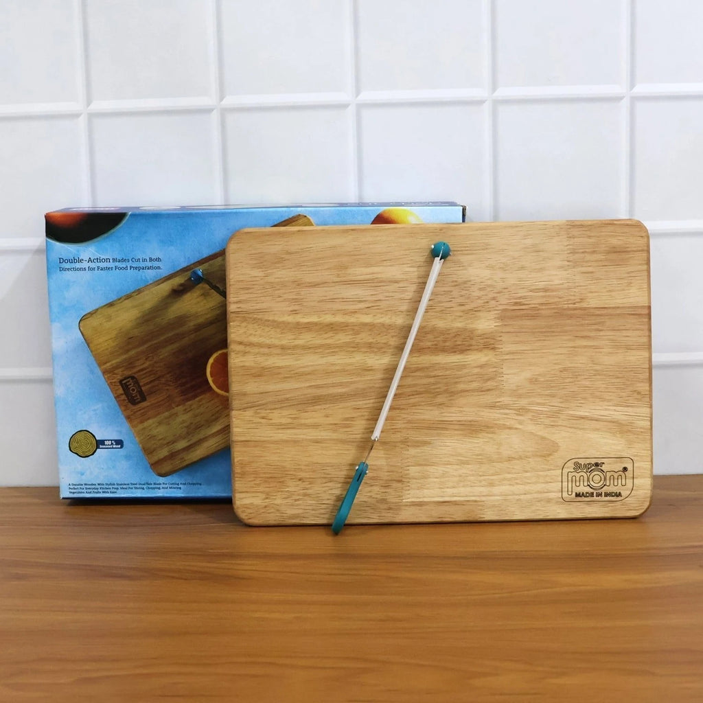 Wooden Chopping Board + Blade attachment