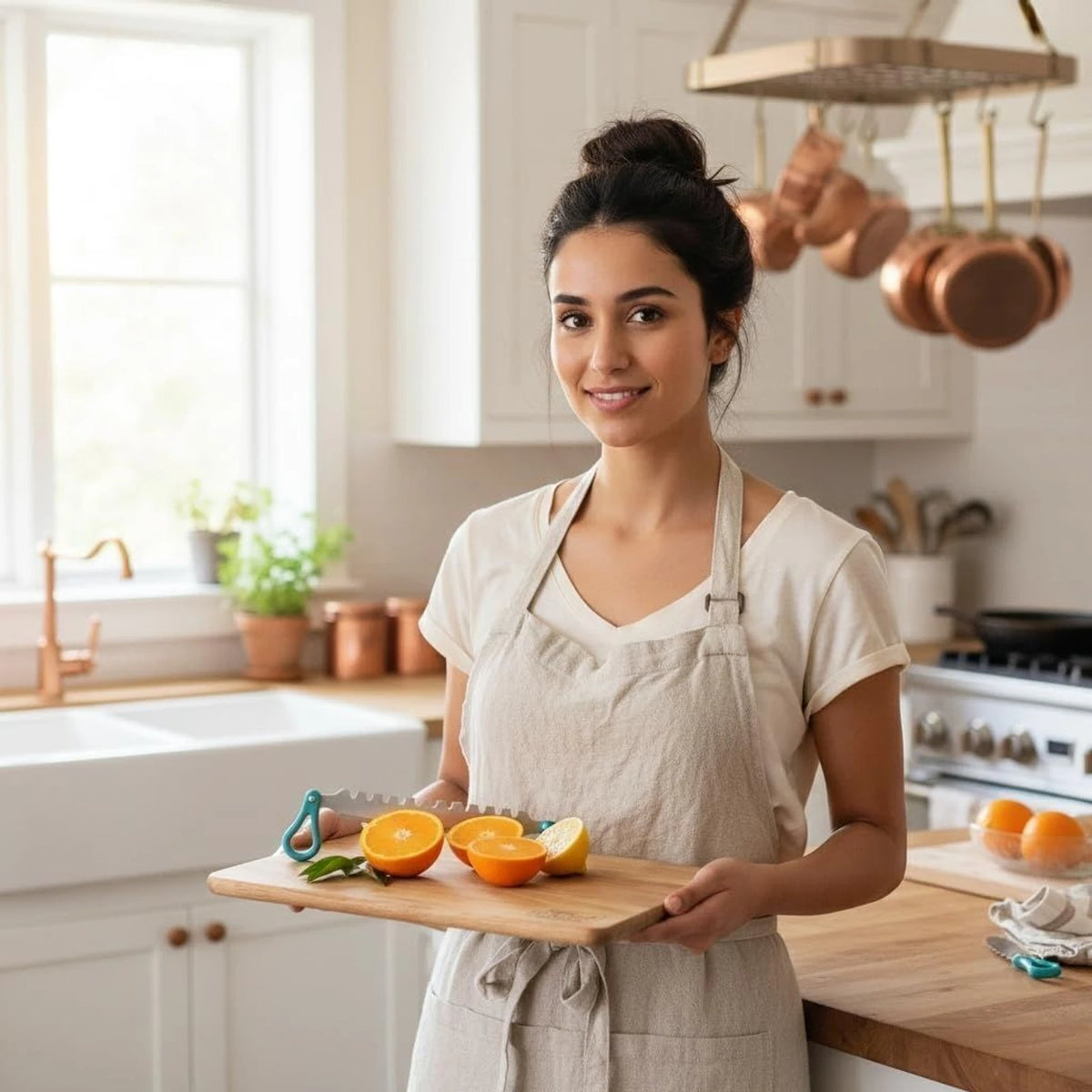 Wooden Chopping Board + Blade attachment